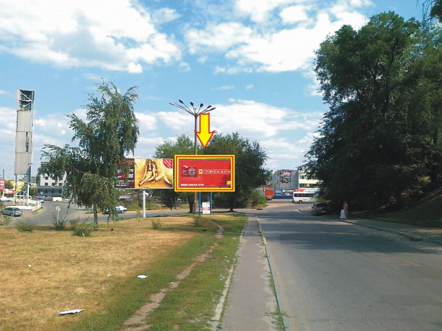 Щит 6x3,  ул. Павлова - ул. Произвольная, напротив Автовокзала